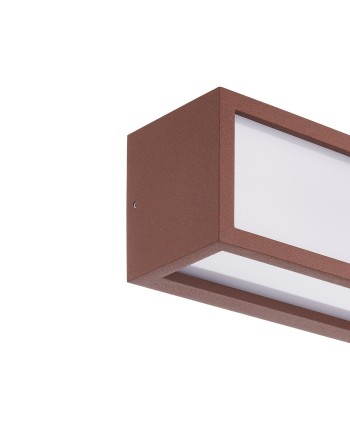 UTAH * APLIQUE EXTERIOR CORTEN IP65 - 1L*E27